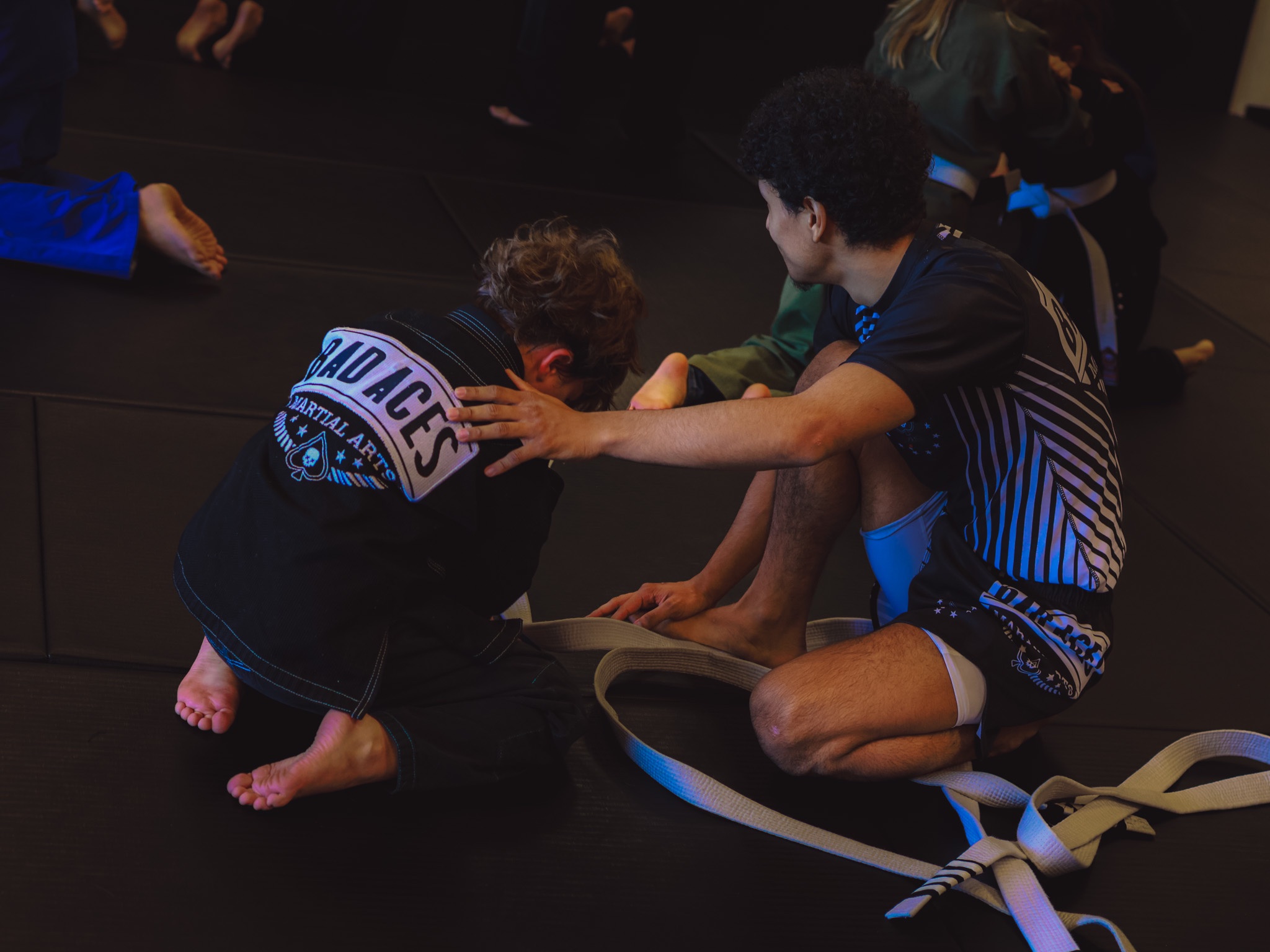 Kids BJJ class